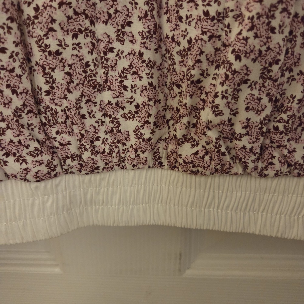 Universal Thread sz L lightweight‎ quilted jacket ditsy floral cottagecore boho - Picture 7 of 13